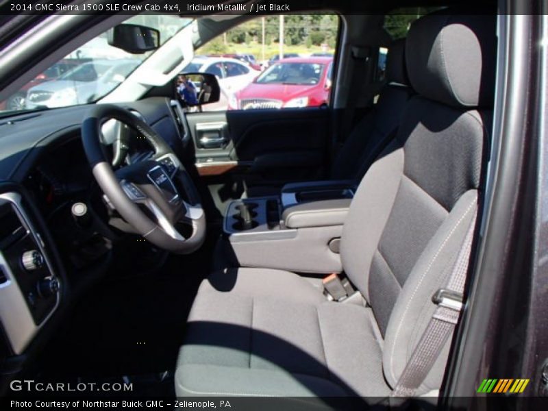 Iridium Metallic / Jet Black 2014 GMC Sierra 1500 SLE Crew Cab 4x4