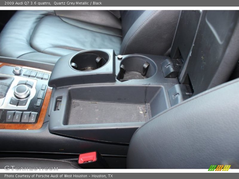Quartz Grey Metallic / Black 2009 Audi Q7 3.6 quattro