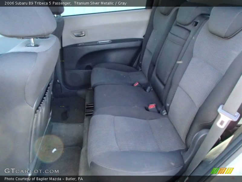 Titanium Silver Metallic / Gray 2006 Subaru B9 Tribeca 5 Passenger