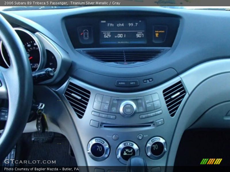 Titanium Silver Metallic / Gray 2006 Subaru B9 Tribeca 5 Passenger