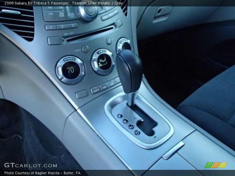 Titanium Silver Metallic / Gray 2006 Subaru B9 Tribeca 5 Passenger