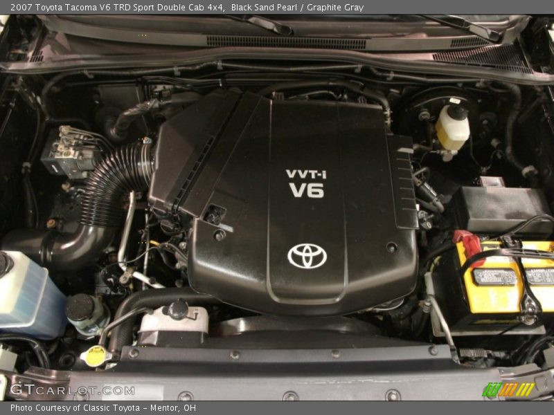  2007 Tacoma V6 TRD Sport Double Cab 4x4 Engine - 4.0 Liter DOHC 24-Valve VVT-i V6