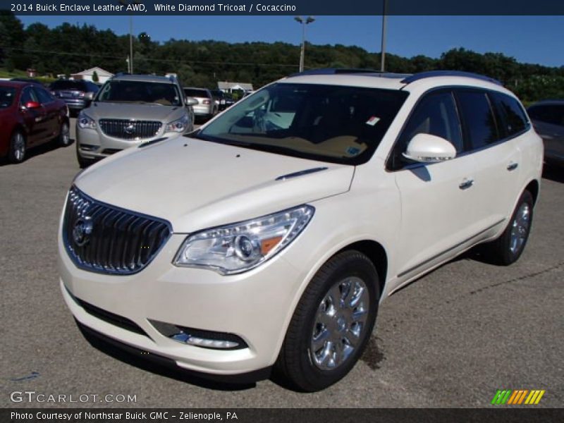 Front 3/4 View of 2014 Enclave Leather AWD