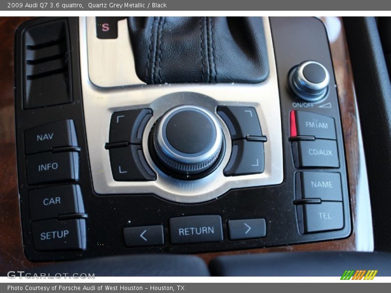 Quartz Grey Metallic / Black 2009 Audi Q7 3.6 quattro