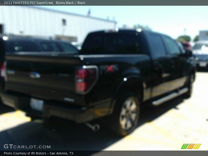 Ebony Black / Black 2011 Ford F150 FX2 SuperCrew