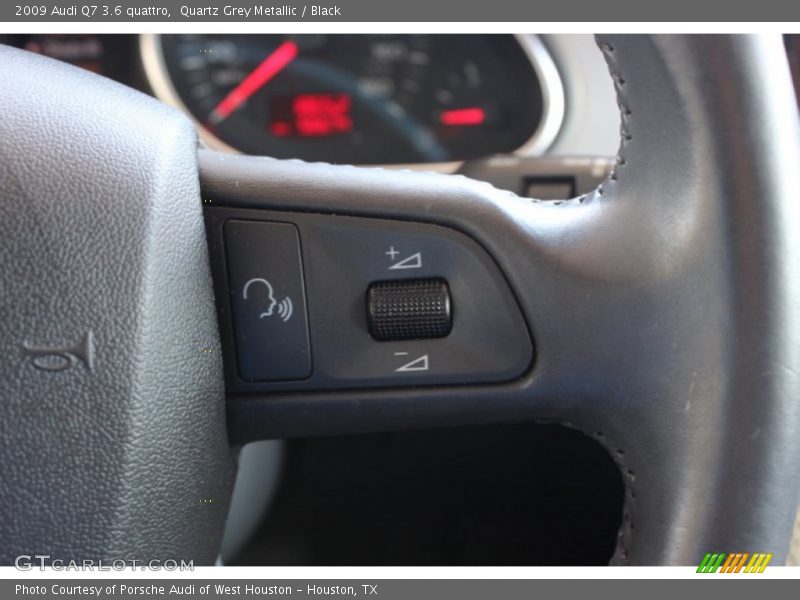 Quartz Grey Metallic / Black 2009 Audi Q7 3.6 quattro
