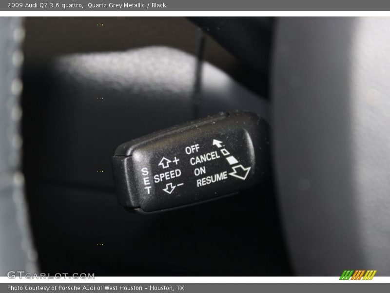 Quartz Grey Metallic / Black 2009 Audi Q7 3.6 quattro