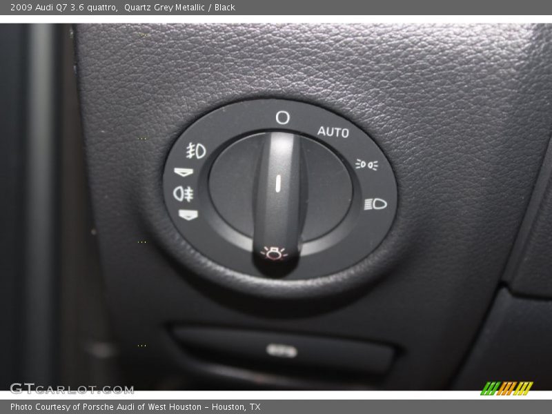 Quartz Grey Metallic / Black 2009 Audi Q7 3.6 quattro