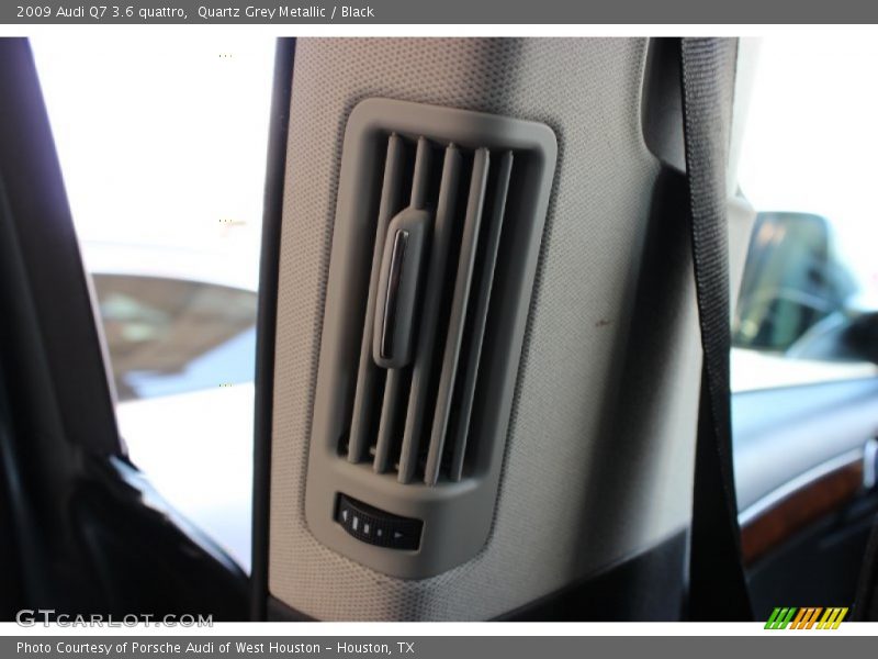 Quartz Grey Metallic / Black 2009 Audi Q7 3.6 quattro