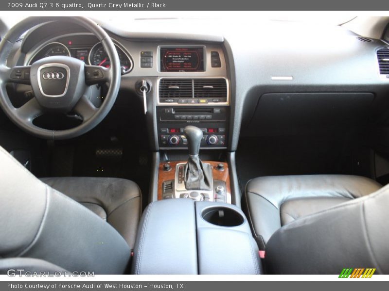 Quartz Grey Metallic / Black 2009 Audi Q7 3.6 quattro