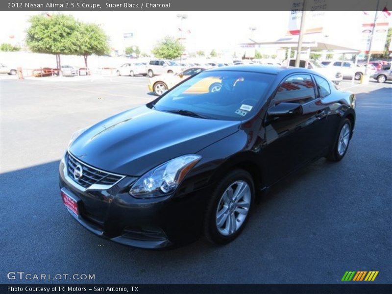 Super Black / Charcoal 2012 Nissan Altima 2.5 S Coupe
