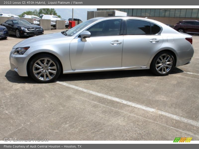 Liquid Platinum / Flaxen 2013 Lexus GS 450h Hybrid