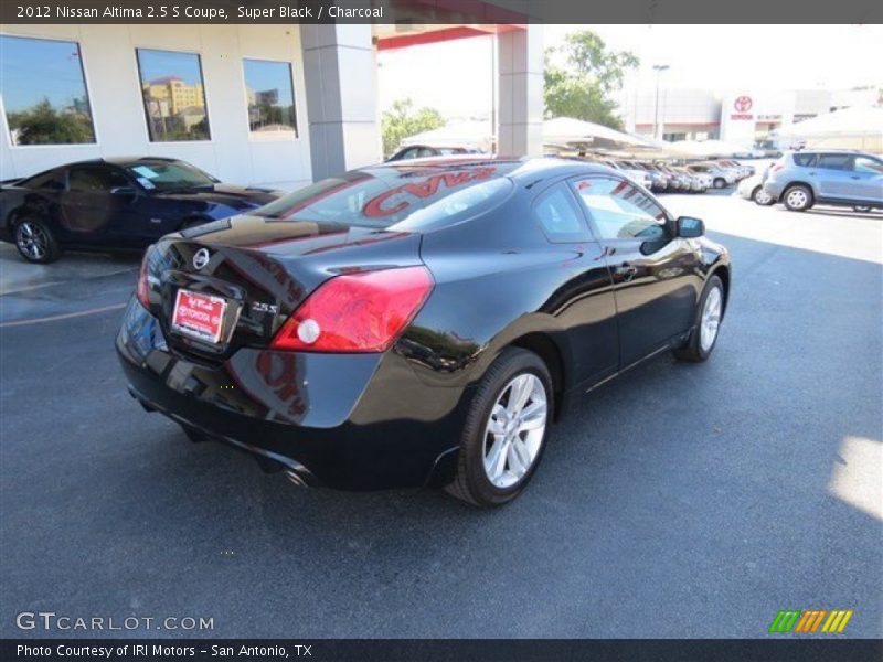 Super Black / Charcoal 2012 Nissan Altima 2.5 S Coupe