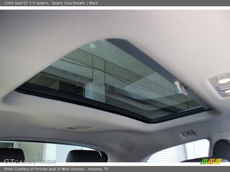 Quartz Grey Metallic / Black 2009 Audi Q7 3.6 quattro