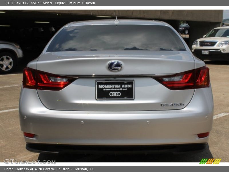 Liquid Platinum / Flaxen 2013 Lexus GS 450h Hybrid