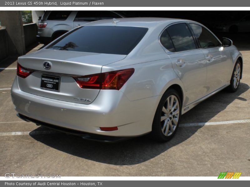 Liquid Platinum / Flaxen 2013 Lexus GS 450h Hybrid