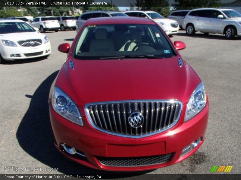 Crystal Red Tintcoat / Cashmere 2013 Buick Verano FWD