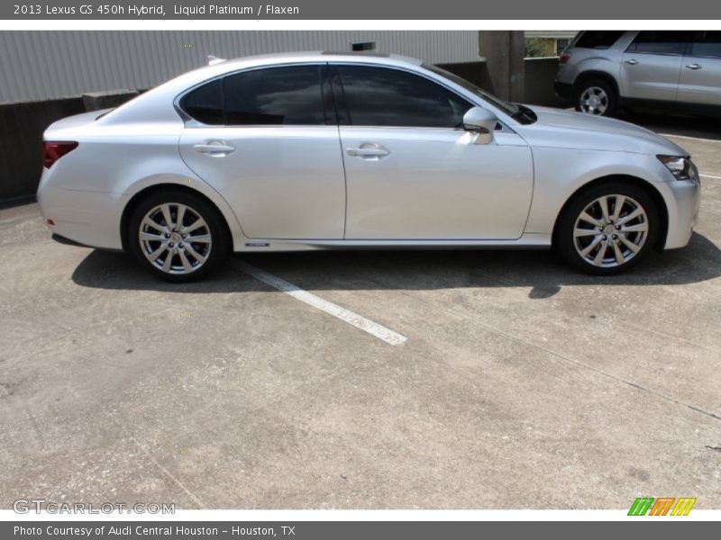 Liquid Platinum / Flaxen 2013 Lexus GS 450h Hybrid