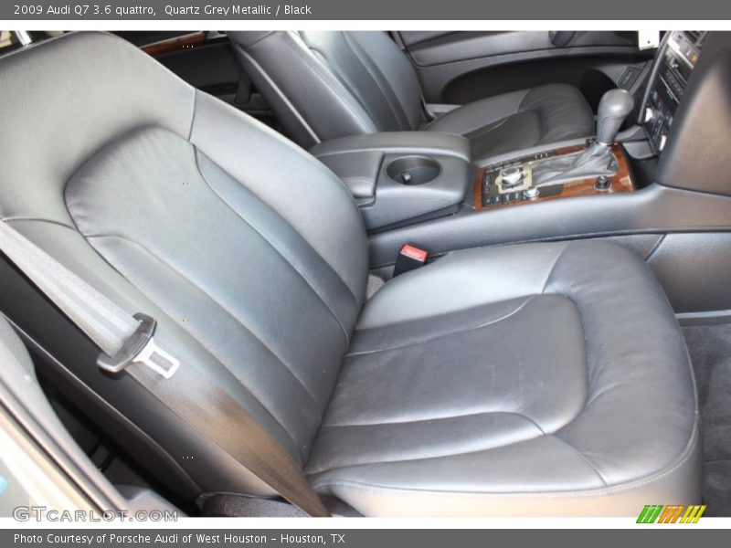 Quartz Grey Metallic / Black 2009 Audi Q7 3.6 quattro