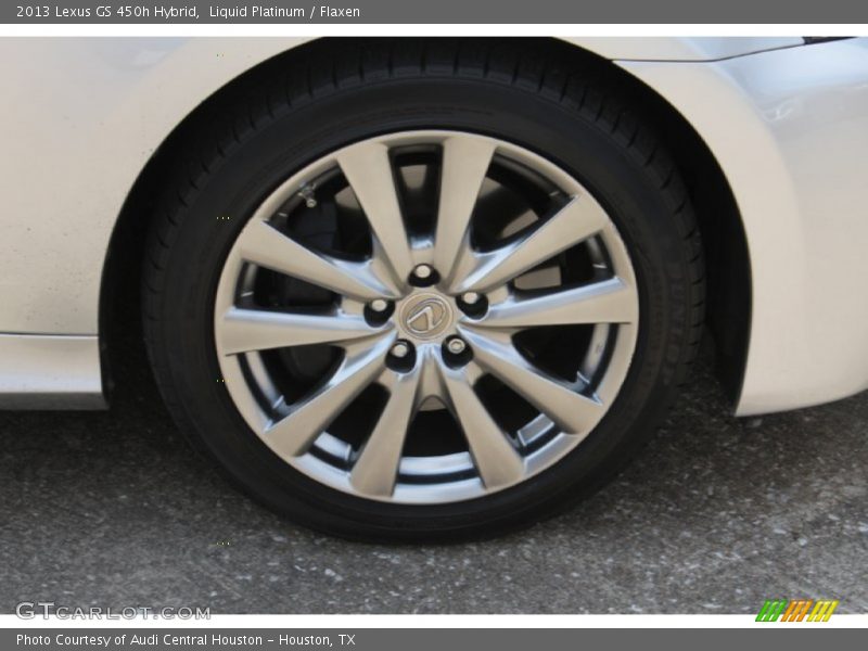 Liquid Platinum / Flaxen 2013 Lexus GS 450h Hybrid