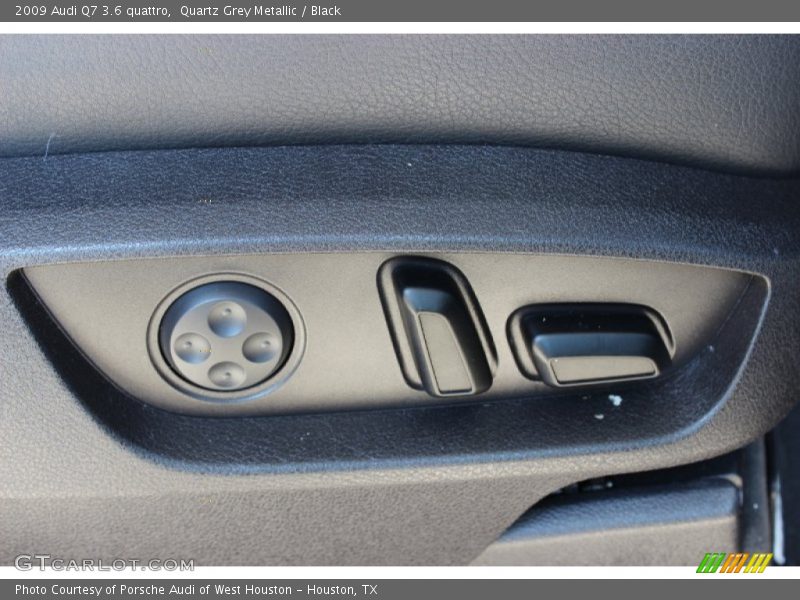 Quartz Grey Metallic / Black 2009 Audi Q7 3.6 quattro