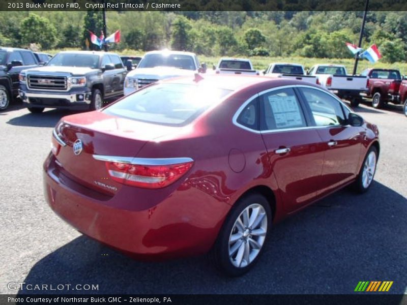 Crystal Red Tintcoat / Cashmere 2013 Buick Verano FWD
