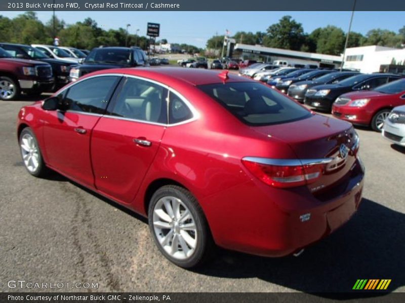 Crystal Red Tintcoat / Cashmere 2013 Buick Verano FWD