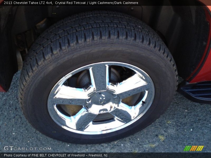 Crystal Red Tintcoat / Light Cashmere/Dark Cashmere 2013 Chevrolet Tahoe LTZ 4x4