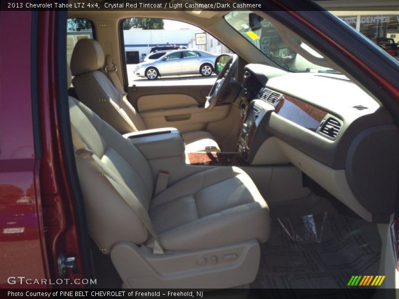 Crystal Red Tintcoat / Light Cashmere/Dark Cashmere 2013 Chevrolet Tahoe LTZ 4x4