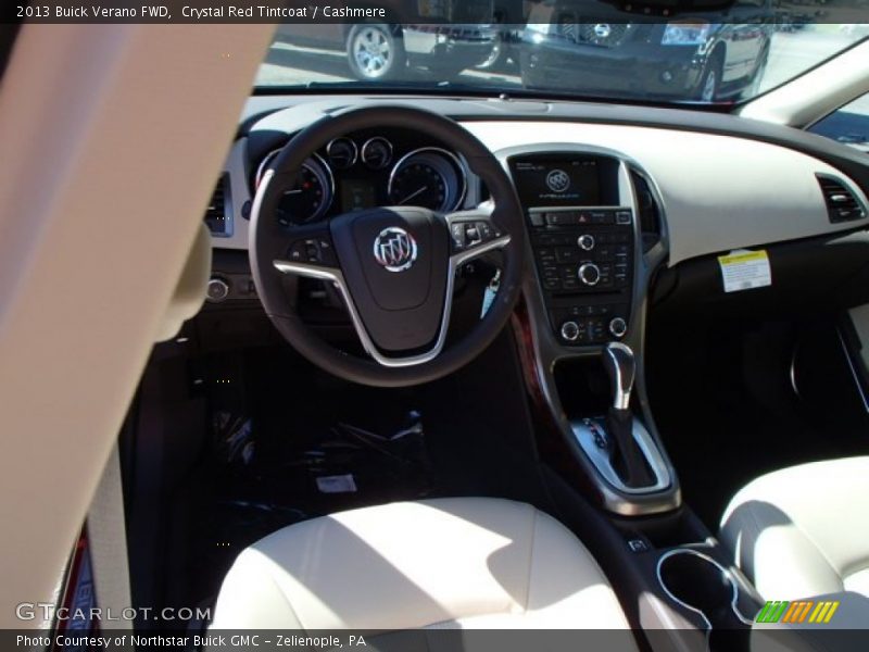 Crystal Red Tintcoat / Cashmere 2013 Buick Verano FWD