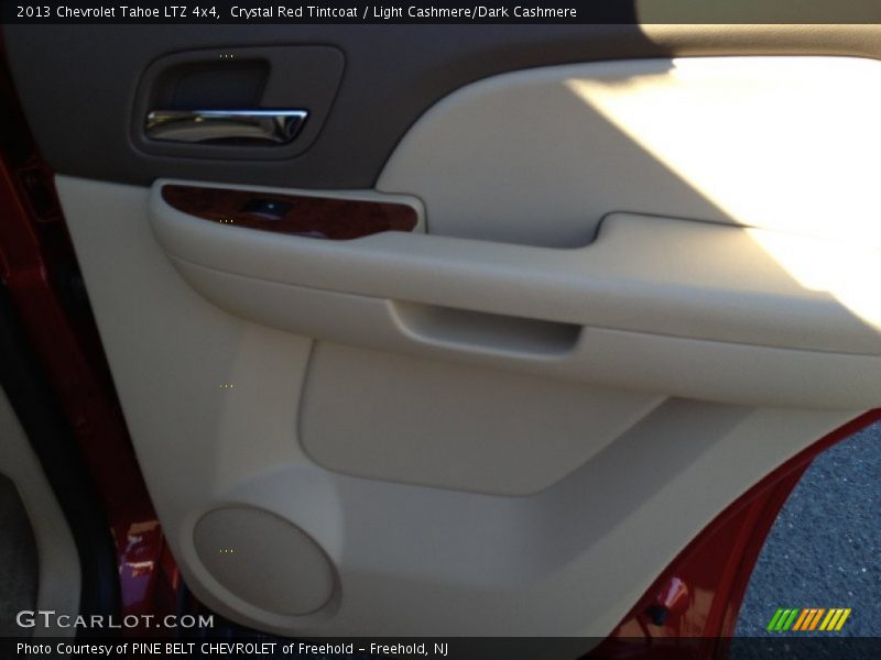 Crystal Red Tintcoat / Light Cashmere/Dark Cashmere 2013 Chevrolet Tahoe LTZ 4x4