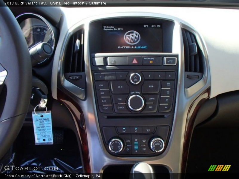 Crystal Red Tintcoat / Cashmere 2013 Buick Verano FWD