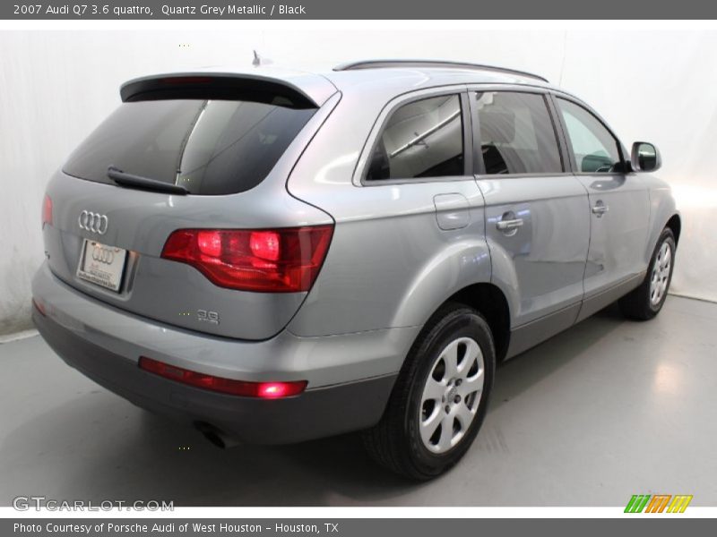 Quartz Grey Metallic / Black 2007 Audi Q7 3.6 quattro