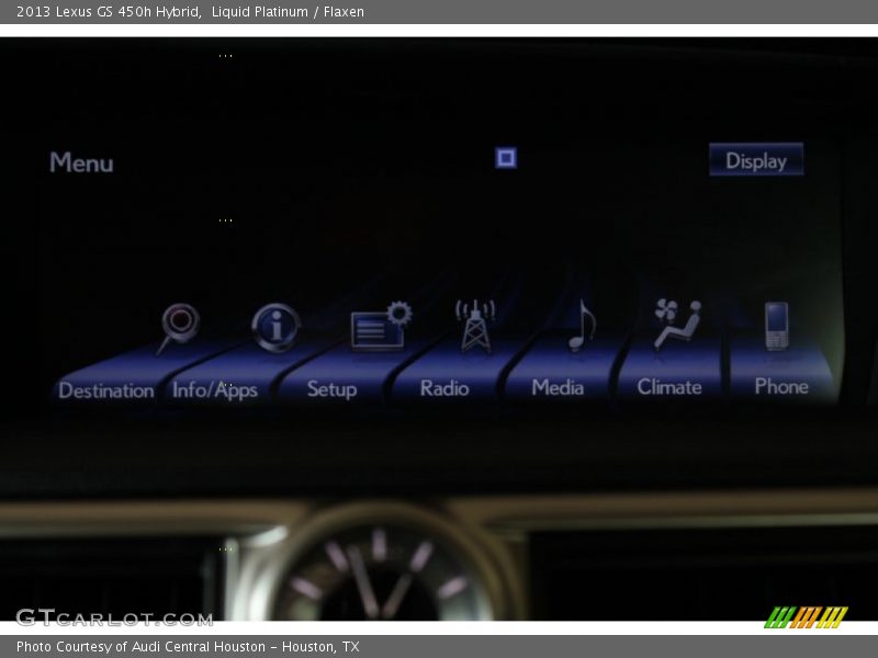 Liquid Platinum / Flaxen 2013 Lexus GS 450h Hybrid