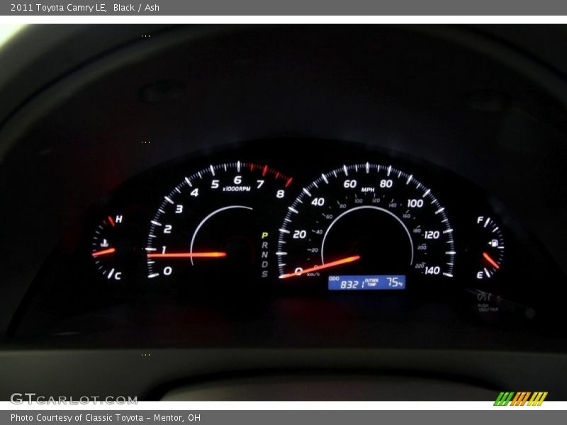 Black / Ash 2011 Toyota Camry LE