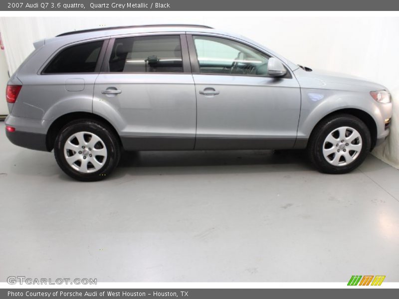 Quartz Grey Metallic / Black 2007 Audi Q7 3.6 quattro