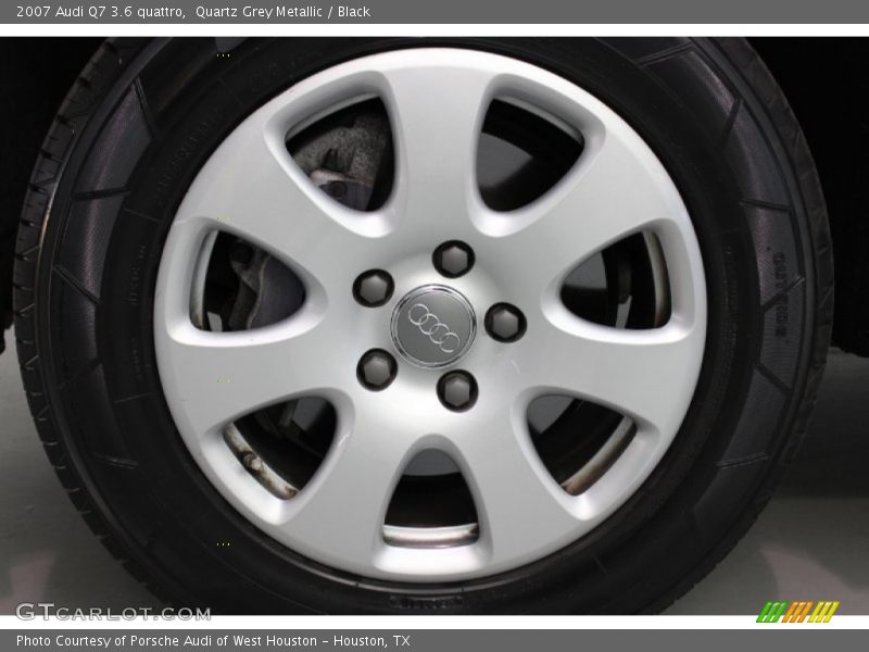 Quartz Grey Metallic / Black 2007 Audi Q7 3.6 quattro