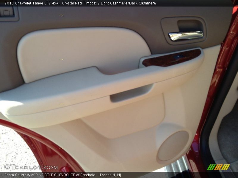 Crystal Red Tintcoat / Light Cashmere/Dark Cashmere 2013 Chevrolet Tahoe LTZ 4x4