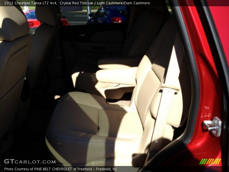 Crystal Red Tintcoat / Light Cashmere/Dark Cashmere 2013 Chevrolet Tahoe LTZ 4x4