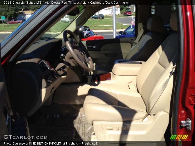 Crystal Red Tintcoat / Light Cashmere/Dark Cashmere 2013 Chevrolet Tahoe LTZ 4x4
