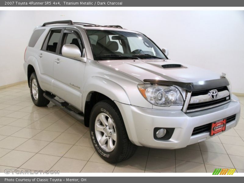 Titanium Metallic / Dark Charcoal 2007 Toyota 4Runner SR5 4x4