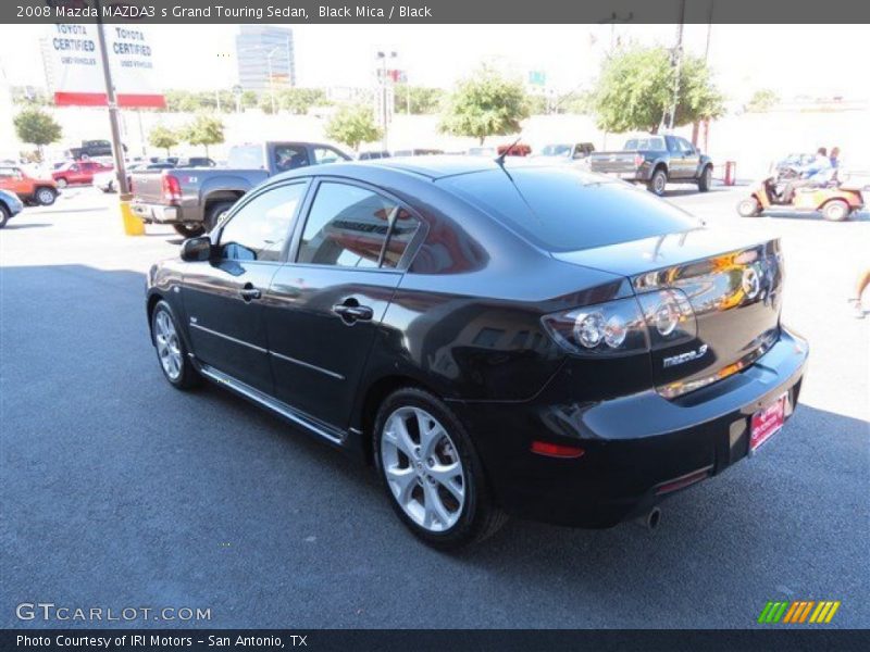 Black Mica / Black 2008 Mazda MAZDA3 s Grand Touring Sedan