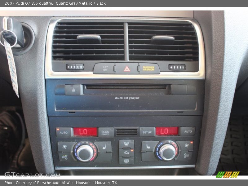 Quartz Grey Metallic / Black 2007 Audi Q7 3.6 quattro