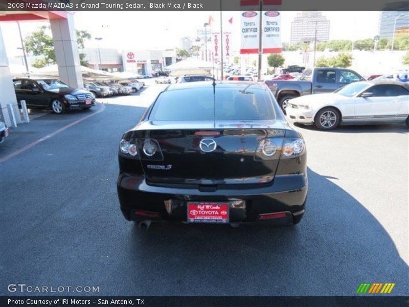 Black Mica / Black 2008 Mazda MAZDA3 s Grand Touring Sedan