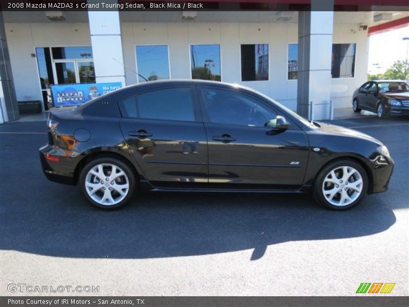 Black Mica / Black 2008 Mazda MAZDA3 s Grand Touring Sedan
