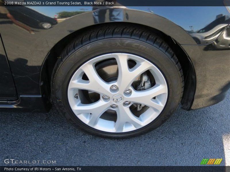 Black Mica / Black 2008 Mazda MAZDA3 s Grand Touring Sedan
