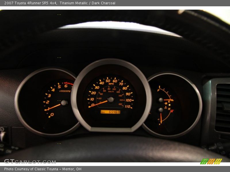 Titanium Metallic / Dark Charcoal 2007 Toyota 4Runner SR5 4x4