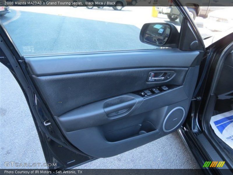 Black Mica / Black 2008 Mazda MAZDA3 s Grand Touring Sedan