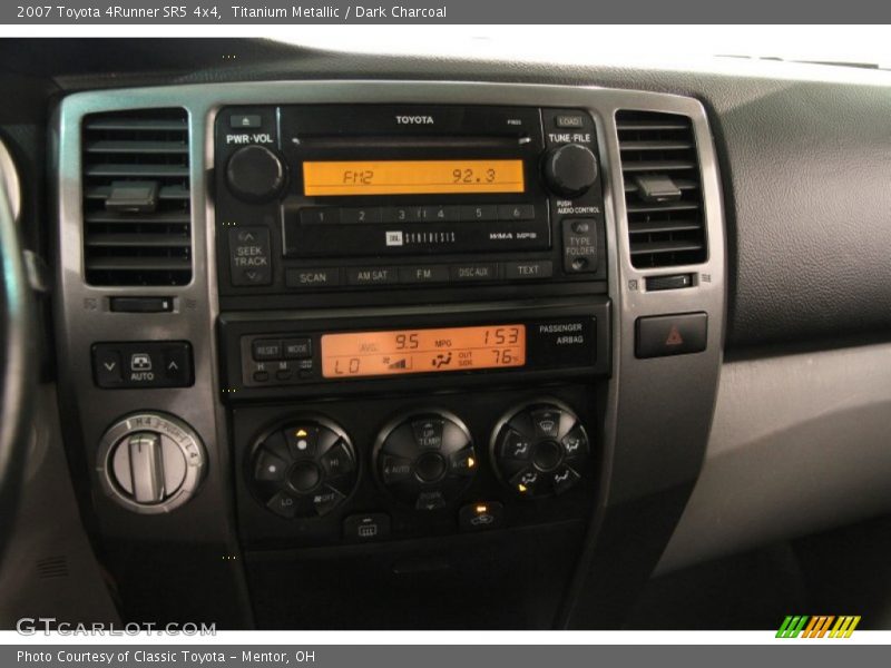 Titanium Metallic / Dark Charcoal 2007 Toyota 4Runner SR5 4x4