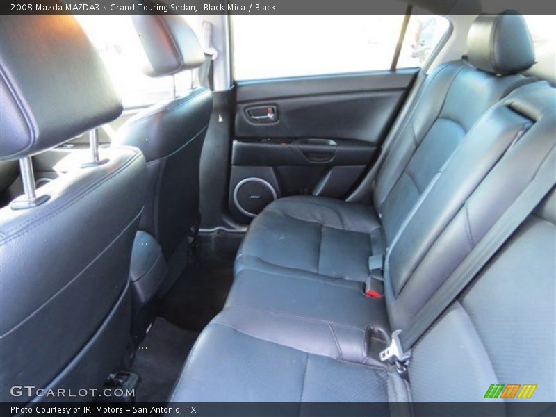 Black Mica / Black 2008 Mazda MAZDA3 s Grand Touring Sedan